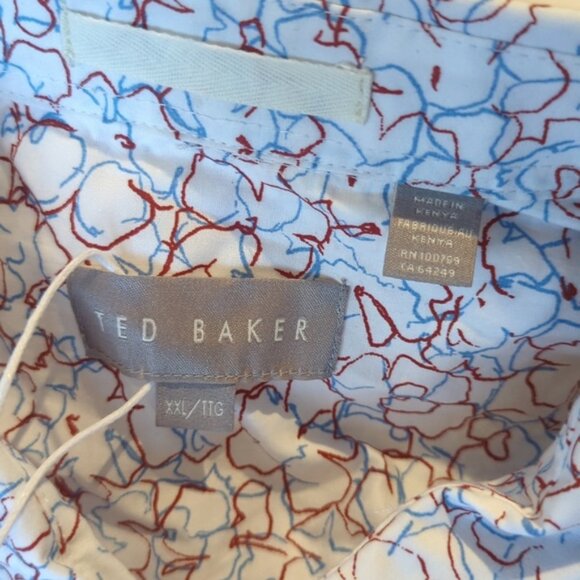 TED BAKER Dress Shirt XXL - Picture 4 of 5